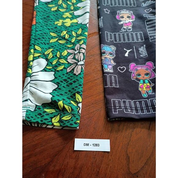 1 Lula & 1 Puma Children's Leggings - Size: 4T 2 Pairs (1283) - Picture 3 of 3